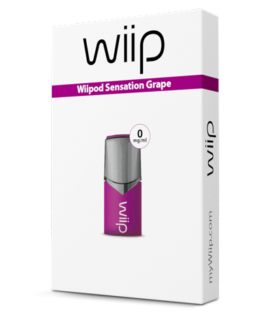 Wiipod Sensation Grape 0 mg/ml