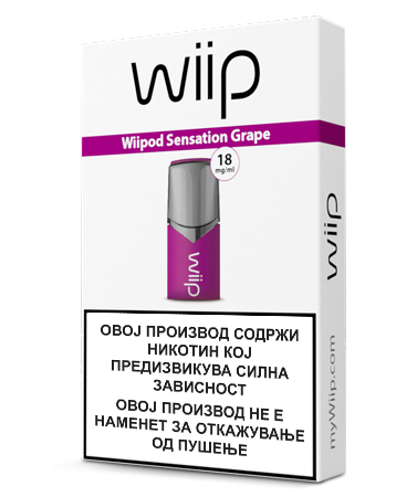 Wiipod Sensation Grape 18 mg/ml