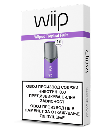 Wiipod Tropical fruit 18 mg/ml