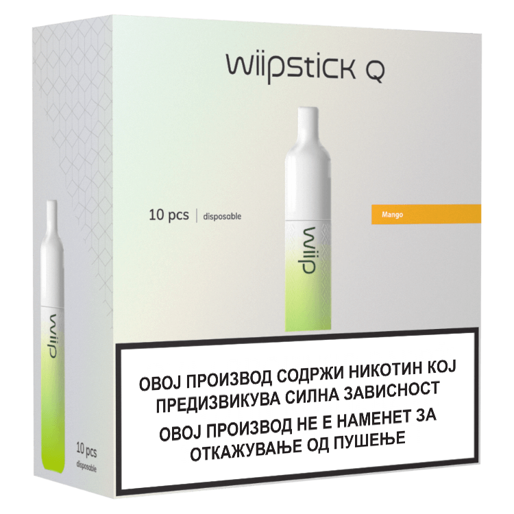Wiipstick Q multipack 10/1, Mango